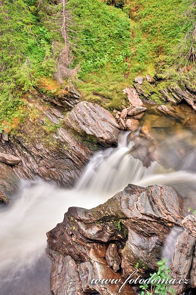 Řeka Torsbjørka, Národní park Skarvan og Roltdalen, Norsko