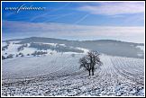 Zimní krajina u Kněždubu, Bílé Karpaty