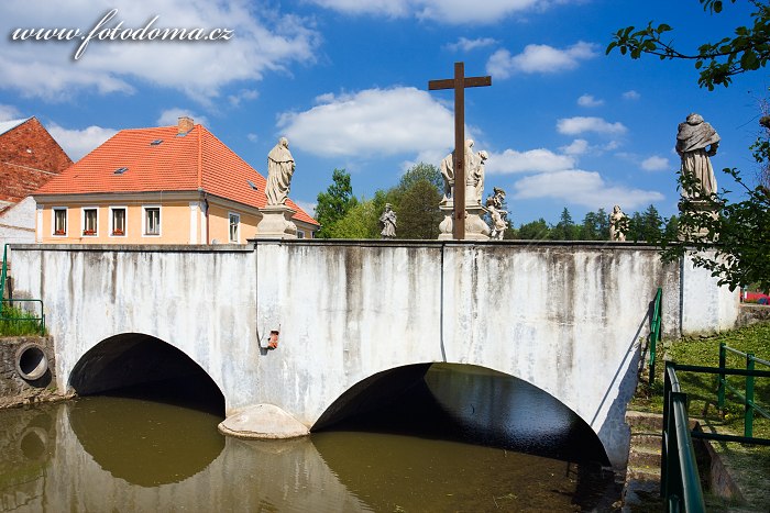 Fotka Kamenný židovský most z 18. století, Brtnice