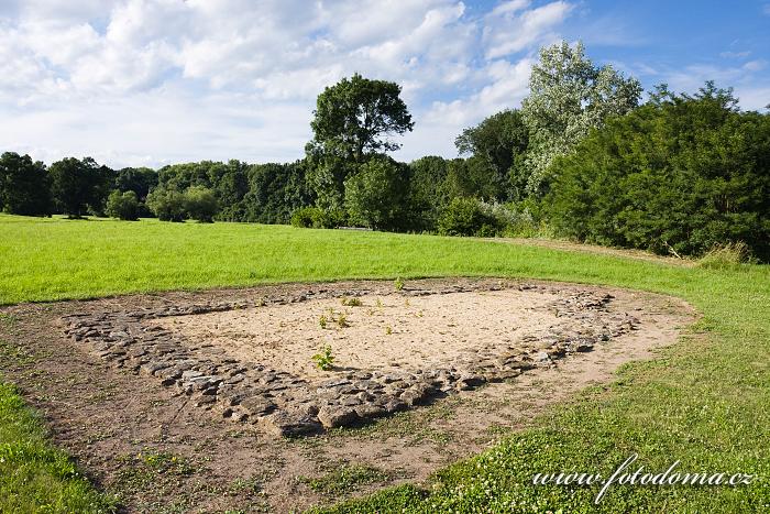 Fotka Pátý kostel, Slovanské hradiště Mikulčice-Valy