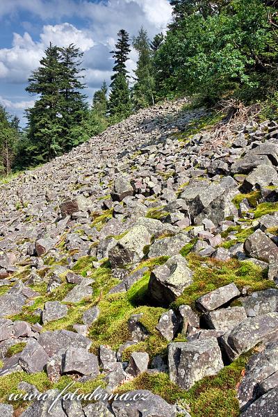 Fotka Kamenné pole na vrchu Lysica, Swietokrzyski národní park