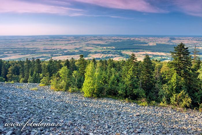 Fotka Kamenné pole na vrchu Lysa Gora, Swietokrzyski národní park