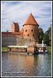 Ostrovní hrad Trakai a lodě, Památka UNESCO, Národní park Trakų istorinis, Litva