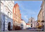Ulice Aušros vartų a kostel svaté Terezy, Vilnius, Litva