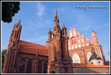 Kostel svaté Anny a Bernardinský klášter, Vilnius, Litva