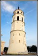 Zvonice Vilniuské katedrály, Vilnius, Litva