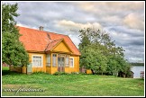 Dřevěný dům v Šuminai, Aukštaitijos národní park, Aukštaitijos nacionalinis parkas, Litva