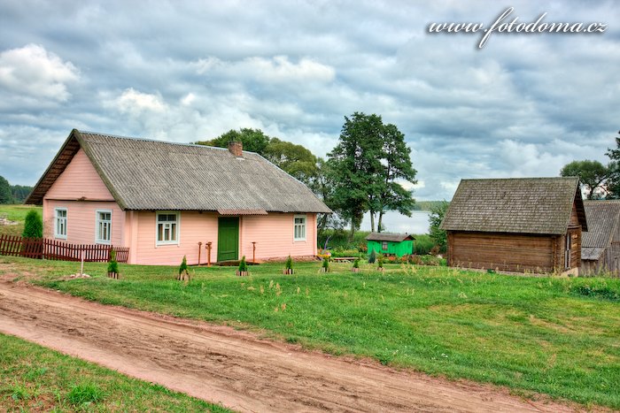 Fotka Dřevěný dům v Šuminai, Aukštaitijos národní park, Litva