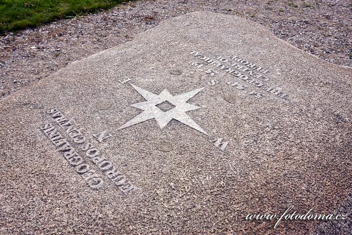 Fotka Geografický střed Evropy, Purnuškės, Litva