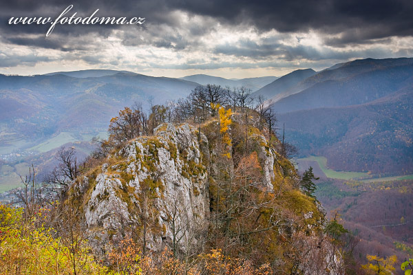 Fotografie Skaln tvar Cignka, Murnska planina, nrodn park, Slovensko