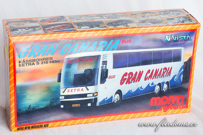 Stavebnice Monti 31 Gran Canaria autobus Setra