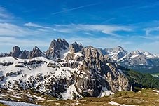 Cadini di Misurina, Dolomity, Jižní Tyroly, Itálie