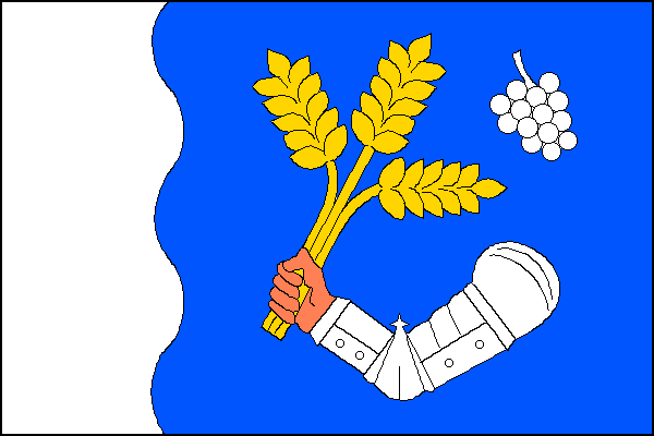 Vlajka obce Plenkovice